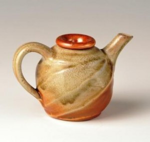 Woodfired teapot by Nan Rothwell
